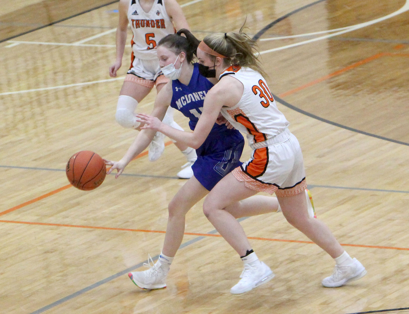 McDonell at Osseo-Fairchild girls basketball 1-11-21